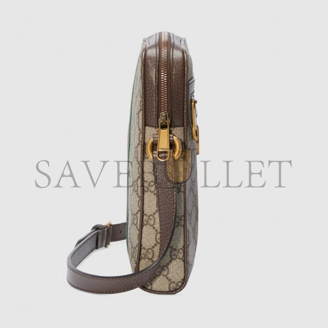 GUCCI OPHIDIA GG SMALL MESSENGER BAG 547926 (23*24*5.6cm) GUCCI OPHIDIA GG SMALL MESSENGER BAG 547926 (23*24*5.6cm)